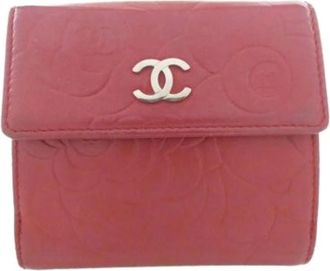 Chanel Portafoglio Pre-owned (a tre ante) - - Pre-owned - Donna - Rosso - ONE SIZE