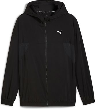 Puma Trainingsjacke PUMA ALWAYS ON WOVEN FULL ZIP JACKET, Herren, Gr. L, schwarz (puma schwarz), Obermaterial: 100% Polyester, regular fit normal, Jacken T