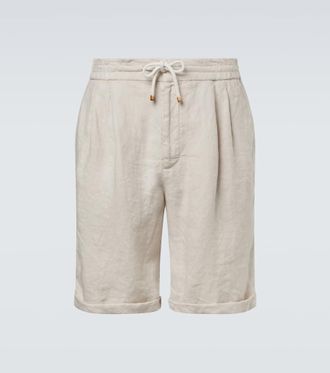 Brunello Cucinelli Linen Bermuda shorts