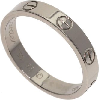 Cartier White Gold (18K) Band Ring (Pre-Owned)