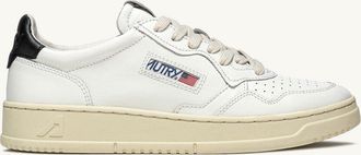 Autry SNEAKERS MEDALIST LOW IN PELLE BIANCA E NERA