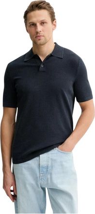 Marc O'Polo Heren, Tops, Blauw, Maat: 2XL