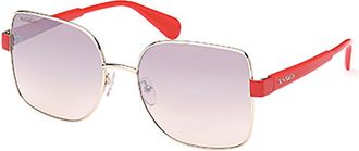 Max & Co. MO0061 32G Womens Sunglasses Gold Size 57