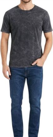 Avant Toi MenS Hand Painted Tee In Black