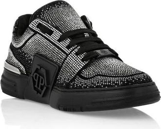 Philipp Plein Low-Top Sneakers Hexagon Unisex in Black at Nordstrom, Size 37