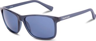 Calvin Klein Womens CK19568S Sunglasses, Crystal Navy, 58mm,15mm,140mm