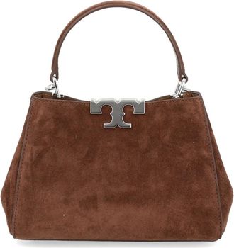 Tory Burch Tory Burch, Handbags, female, Brown, Size: ONE SIZE Eleanor Mini Satchel