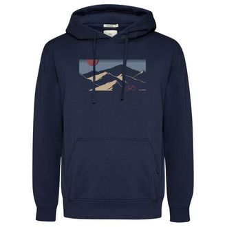 Greenbomb Mountain Tour Joy Hoodie f&uuml;r Herren | blau