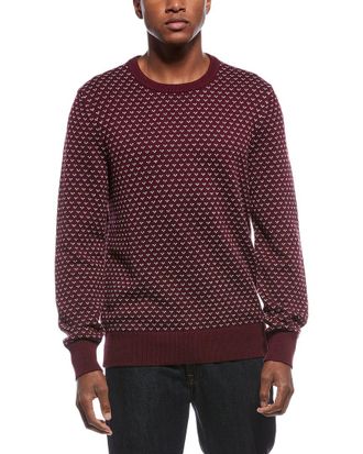 Brooks Brothers Winter Dot Crewneck Sweater