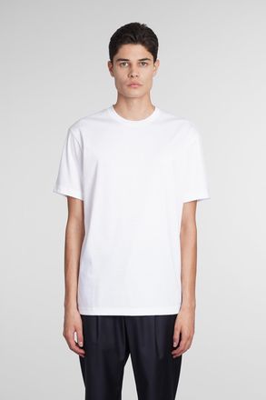 Giorgio Armani T-shirt In White Cotton