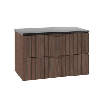 Petits Meubles Mueble bajo lavabo 80cm encimera paneles de melamina y de mdf madera