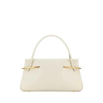 Givenchy Ivory Leather Medium Pinch Handbag