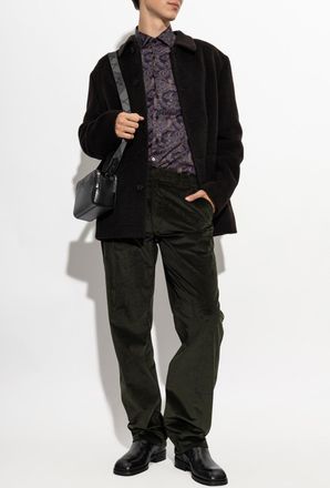 Etro Wool Jacket, Mens, Black