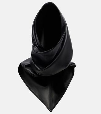 Nour Hammour Leather hood