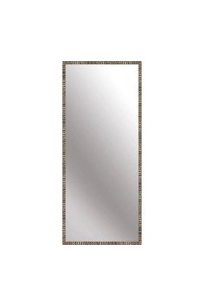 Nielsen Design Florentina Wall Mirror With Mosaic Design Frame, 70 x 170cm in Bronze | Size: 70 x 170 cm
