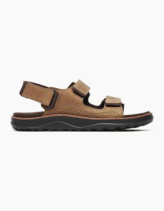 Merrell Mens Merrell Cove Leather Backstrap Sandals - Brown - Size: 10