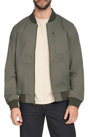 Levi's Oxford Water Resistant Bomber Jacket in Sage Green at Nordstrom, Size Xx-Large