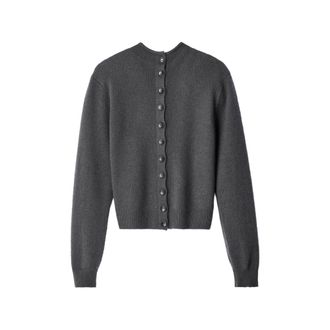 Christophe Lemaire Reversible Buttoned Sweater In Cashmere