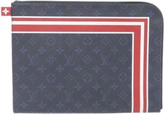 Louis Vuitton Pre-owned Clutches, female, Blue, Size: ONE SIZE Pre-owned Pochette Jour Clutch Bag