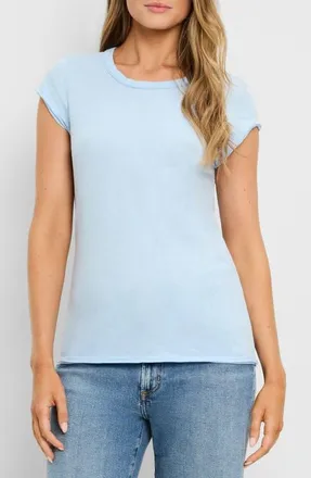 Michael Stars Slub Crewneck Tee in Sky at Nordstrom