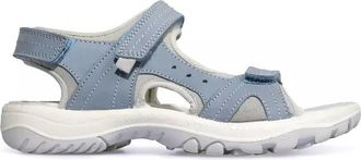 Rohde Blauwe Dames Sandaal - Nubuck Leer - Dames - Sandalen - Blauw - 35 EU - Leer - Schoenen