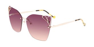 Liu Jo LJ150S 711 Mens Sunglasses Gold Size 62