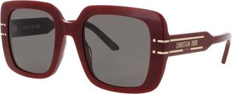 Dior CDIOR S2I Smoke Gradient Square Sunglasses CD40154I 01B 52