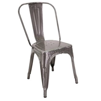 Vacchetti Silla Nueva Bristol De Hierro Galvanizado Cm51x43h84