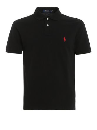 Polo Ralph Lauren Logo embroidery pique polo shirt