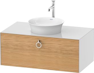 Duravit Duravit - Tulip Blanco, Mueble De Ba&ntilde;o Colgado En La Pared, Ancho