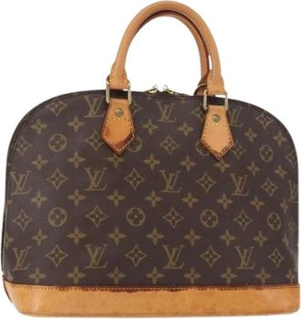 Louis Vuitton Pre-owned Handbags, female, Brown, Size: ONE SIZE Pre-owned Canvas Handbag