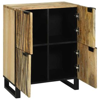 Berkfield Home Sideboard 60 x 33.5 x 75 cm - Made of Solid Mango & Engineered Wood in Brown