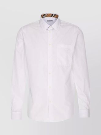 Burberry cotton poplin shirt