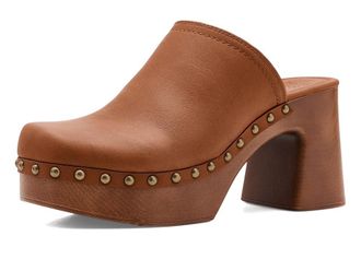 Frye and Co. Wylie Clogs Womens Shoes Saddle : 9.5 M, Faux Leather