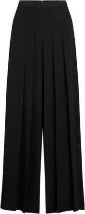 Karl Lagerfeld Pantaloni a pieghe - - Trousers - Donna - Nero - S