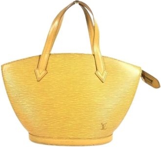 Louis Vuitton Pre-owned Handbags, female, Yellow, Size: ONE SIZE Pre-owned Leather Handbag