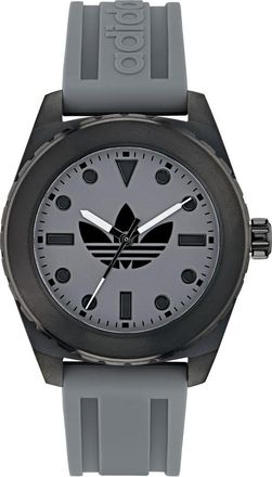 adidas Originals Discoverer One Unisexs Grey Watch AOSY25023 Silicone - One Size