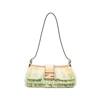 Fendi Baguette Fringed Shoulder Bag