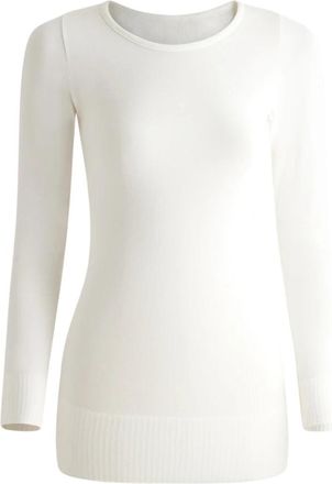 Fusalp Body - Dames - Ronde hals truien - Wit - Xl/2Xl - Truien & Vesten