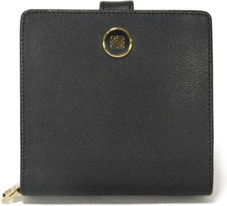 Loewe Black Leather Wallet (Bi-Fold) (Pre-Owned)