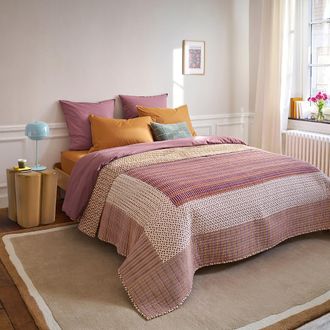 La Redoute Interieurs Gewatteerde sprei met patchworkprint in gewassen katoen, NAHRO