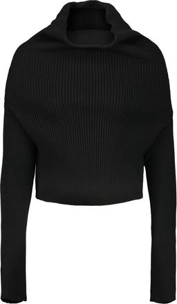 Rick Owens Ls Cowl Sweater