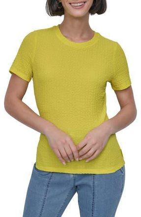 DKNY Textured T-Shirt in Daffodil at Nordstrom Rack, Size Medium