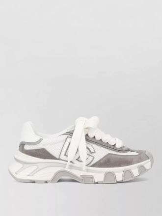 Dolce & Gabbana sneakers chunky sole suede accents mesh