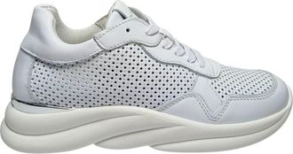 Baldinini sneaker Pelle - Dames - Sneakers - Wit - 40 EU - Leer - Schoenen