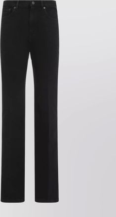 Saint Laurent mid rise straight leg jeans