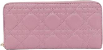 Dior Pre-owned Lady Dior Voyag Long Wallet Japan Limited - Dames - Vintage Accessoires - Paars - ONE Size - Leer - Vintage