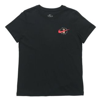 Nike (WMNS) Nike Sportswear China Printing Short Sleeve Black CZ3580-010