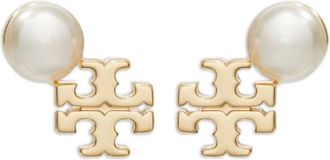 Tory Burch Bijoux oorbellen - Dames - Accessoires - Geel - Maat: ONE Size Zijde