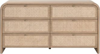 Essentials For Living Cannes 6-Drawer Double Dresser